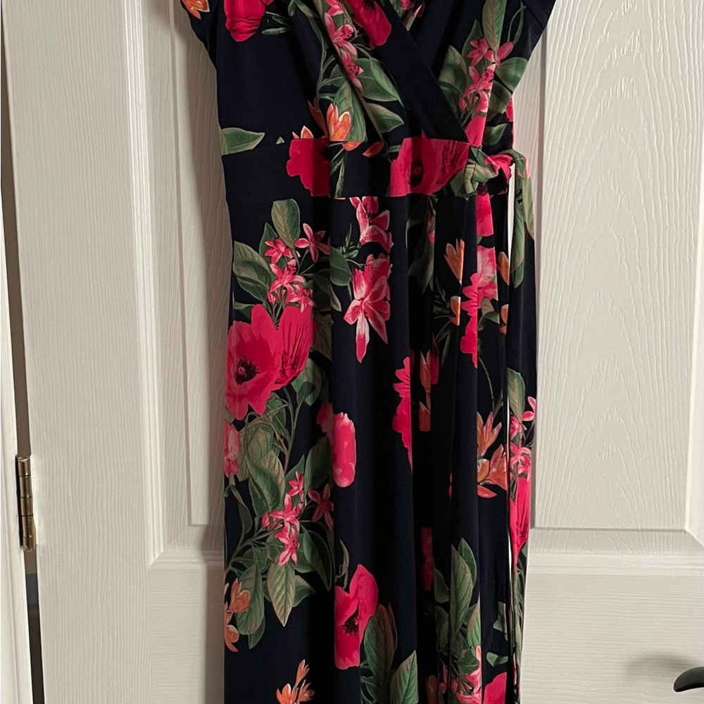 Floral Wrap Dress